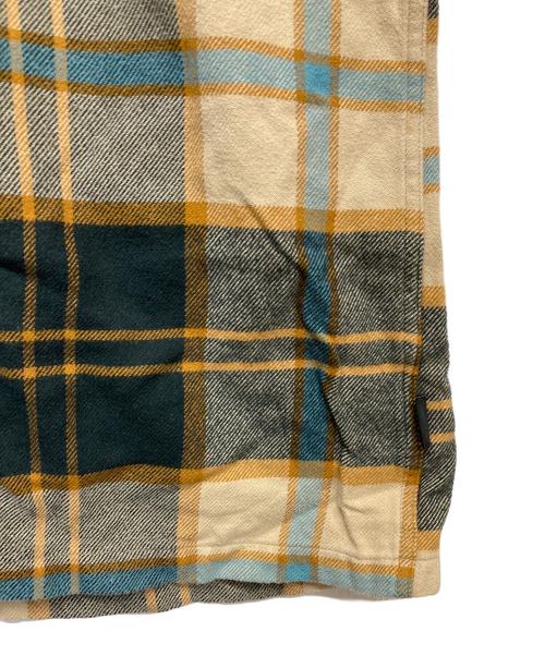 Patagonia（パタゴニア）Patagonia (パタゴニア) ロングスリーブ・フィヨルド・フランネル・シャツ グリーン サイズ:Lの古着・服飾アイテム