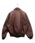 AVIREX (アヴィレックス) A-2レザージャケット ブラウン サイズ:46：20000円