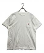 GRAMICCIグラミチ）の古着「ポケットTシャツ」｜ホワイト