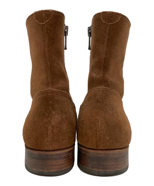 ATTACHMENT（アタッチメント）ATTACHMENT (アタッチメント) サイドジップスウェードブーツ ベージュ サイズ:41の古着・服飾アイテム