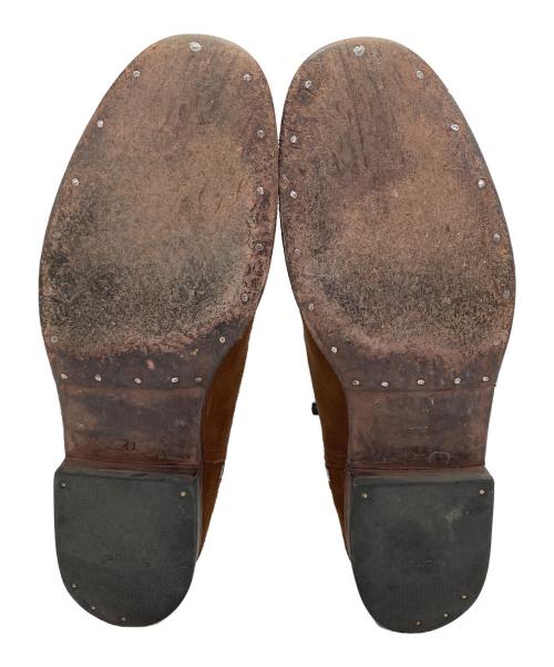 ATTACHMENT（アタッチメント）ATTACHMENT (アタッチメント) サイドジップスウェードブーツ ベージュ サイズ:41の古着・服飾アイテム