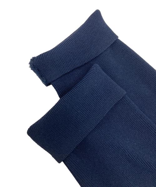 BORDERS at BALCONY（ボーダーズアットバルコニー）BORDERS AT BALCONY (ボーダーズアットバルコニー) PEARL TOP ネイビー サイズ:36の古着・服飾アイテム