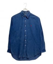 POLO RALPH LAUREN（ポロ・ラルフローレン）の古着「BLAKE コーデュロイシャツ」｜ブルー