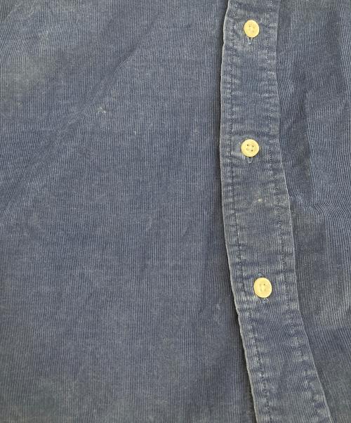 POLO RALPH LAUREN（ポロ・ラルフローレン）POLO RALPH LAUREN (ポロ・ラルフローレン) BLAKE コーデュロイシャツ ブルー サイズ:Mの古着・服飾アイテム