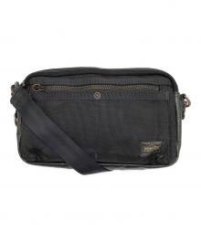 PORTER（ポーター）の古着「HEATショルダーバッグ」｜ブラック