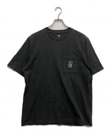 stussy（ステューシー）の古着「リーガルポケットTシャツ」｜ブラック