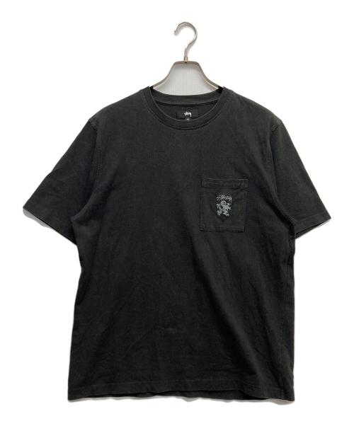 stussy（ステューシー）stussy (ステューシー) リーガルポケットTシャツ ブラック サイズ:Mの古着・服飾アイテム