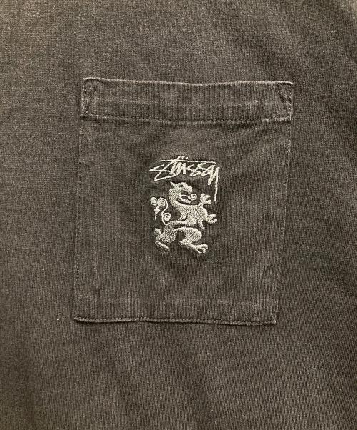 stussy（ステューシー）stussy (ステューシー) リーガルポケットTシャツ ブラック サイズ:Mの古着・服飾アイテム