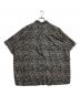 HARBOR BAY (ハーバーベイ) オーバーサイズ総柄半袖シャツ ブラック サイズ:3XL：4000円