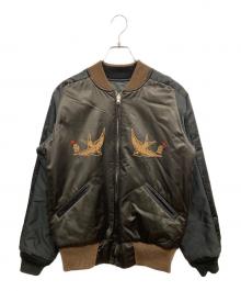 SKULL JEANS（スカルジーンズ）の古着「スカジャン」｜ブラック