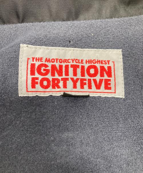 IGNITION FORTYFIVE（イグニッションフォーティーファイブ）IGNITION FORTYFIVE (イグニッションフォーティーファイブ) イグニッション45 NUTS ART WORKS コーチジャケット ブラック サイズ:Mの古着・服飾アイテム