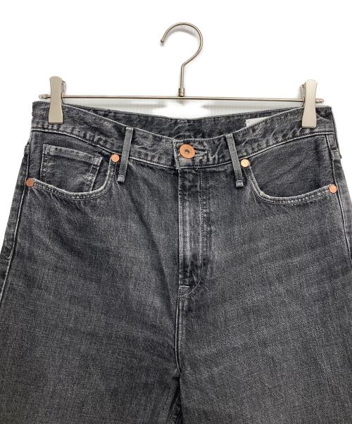 upper hights（アッパーハイツ）upper hights (アッパーハイツ) デニムパンツ ブラック サイズ:W25の古着・服飾アイテム