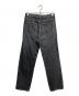 upper hights (アッパーハイツ) デニムパンツ ブラック サイズ:W25：5000円