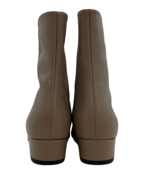 FABIO RUSCONI（ファビオルスコーニ）FABIO RUSCONI (ファビオルスコーニ) サイドジップブーツ ブラウン サイズ:23.5の古着・服飾アイテム