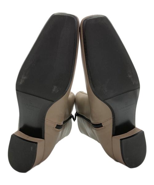 FABIO RUSCONI（ファビオルスコーニ）FABIO RUSCONI (ファビオルスコーニ) サイドジップブーツ ブラウン サイズ:23.5の古着・服飾アイテム