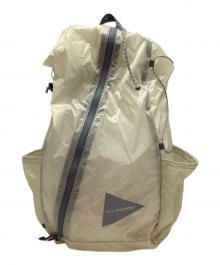 and wander（アンドワンダー）の古着「バックパック」｜アイボリー