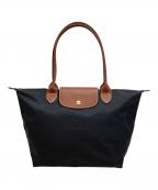 LONGCHAMPロンシャン）の古着「プリアージュハンドバッグ」｜ブラック