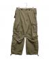 X-LARGE（エクストララージ）の古着「ワイドカーゴパンツ」｜オリーブ