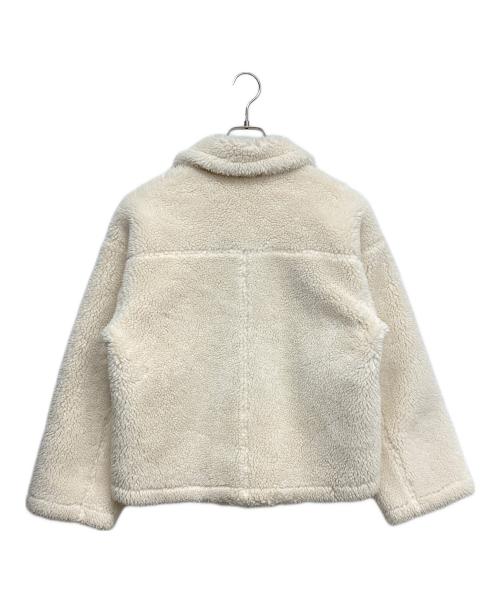 Diagram（ダイアグラム）Diagram (ダイアグラム) ボアフェイクムートンリバーシブルブルゾン ベージュ サイズ:36の古着・服飾アイテム