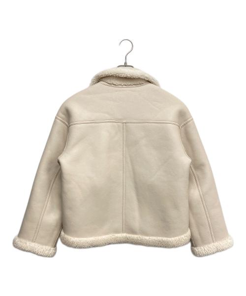 Diagram（ダイアグラム）Diagram (ダイアグラム) ボアフェイクムートンリバーシブルブルゾン ベージュ サイズ:36の古着・服飾アイテム
