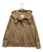SALON adam et rope'サロンアダムエロペ）の古着「ナイロンジャケット」｜ベージュ