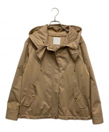 SALON adam et rope'（サロンアダムエロペ）の古着「ナイロンジャケット」｜ベージュ