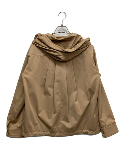 SALON adam et rope'（サロンアダムエロペ）SALON adam et rope' (サロンアダムエロペ) ナイロンジャケット ベージュ サイズ:Sの古着・服飾アイテム