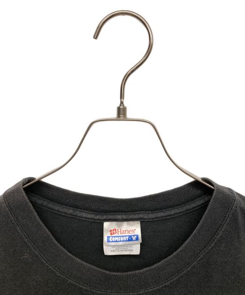 Hanes（ヘインズ）Hanes (ヘインズ) Jealous Again tee ブラック サイズ:XLの古着・服飾アイテム