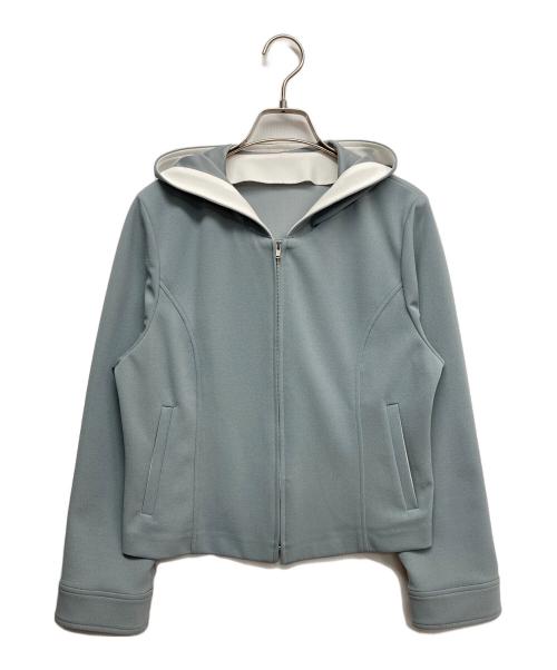 Karl Park Lane（カールパークーレン）Karl Park Lane (カールパークーレン) ライトダンボールジョーゼットカルゼ パーカー グリーン サイズ:9の古着・服飾アイテム