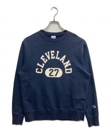 Champion（チャンピオン）の古着「スウェット」｜ネイビー