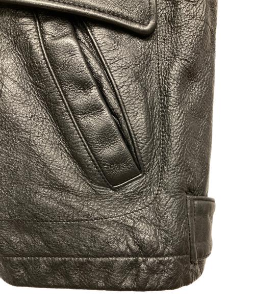 PERRY ELLIS（ペリーエリス）PERRY ELLIS (ペリーエリス) レザージャケット ブラック サイズ:Lの古着・服飾アイテム