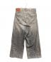 SUGARHILL (シュガーヒル) MOLDED DENIM TROUSERS WIDE CUT グレー サイズ:３４：30000円
