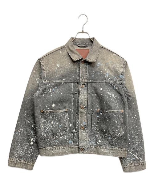 SUGARHILL（シュガーヒル）SUGARHILL (シュガーヒル) MOLDED DENIM JACKET グレー サイズ:3の古着・服飾アイテム