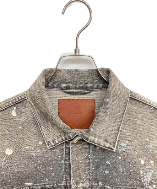 SUGARHILL（シュガーヒル）SUGARHILL (シュガーヒル) MOLDED DENIM JACKET グレー サイズ:3の古着・服飾アイテム