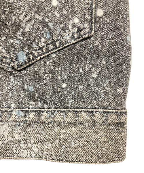 SUGARHILL（シュガーヒル）SUGARHILL (シュガーヒル) MOLDED DENIM JACKET グレー サイズ:3の古着・服飾アイテム