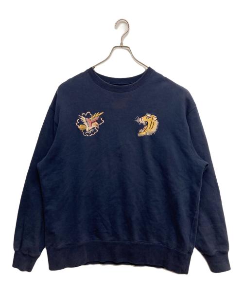 BEAMS（ビームス）BEAMS (ビームス) テーラー東洋 (テーラートウヨウ) 【別注】 SUKA CREW SWEAT ネイビー サイズ:XLの古着・服飾アイテム