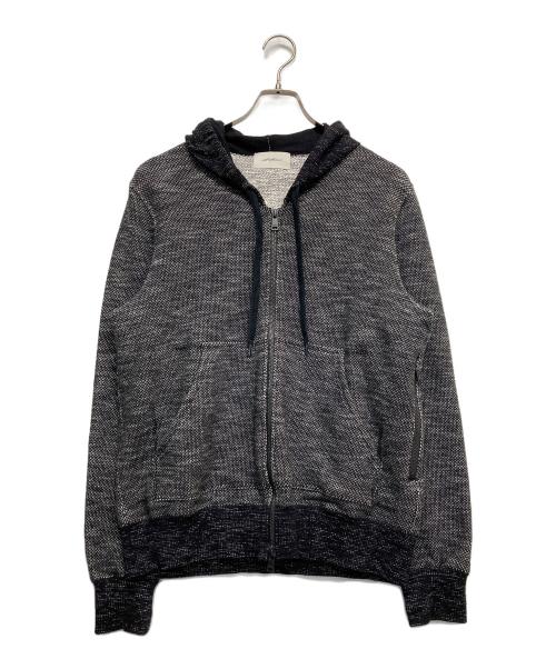 Seagreen（シーグリーン）Seagreen (シーグリーン) オニワッフルジップパーカー ブラック サイズ:1の古着・服飾アイテム
