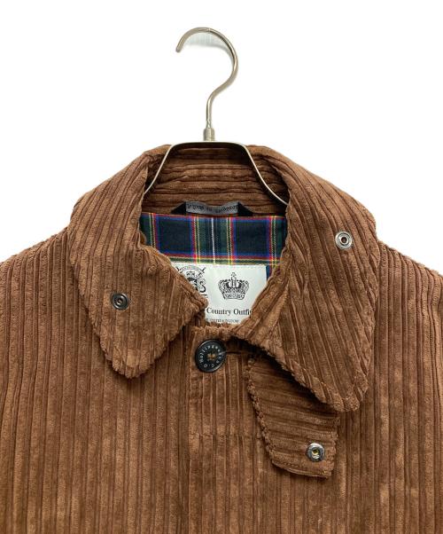 hollingworth country outfitters（ホリングワークスカントリーアウトフィッターズ）Hollingworth Country Outfitters (ホリングワークスカントリーアウトフィッターズ) バーミンガムジャケット ブラウン サイズ:40の古着・服飾アイテム