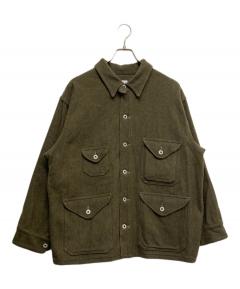 Nigel Cabourn オリーブグリーン ミリタリージャケット 48 中古・古着通販】NIGEL CABOURN (ナイジェルケーボン) DONKEY JACKET