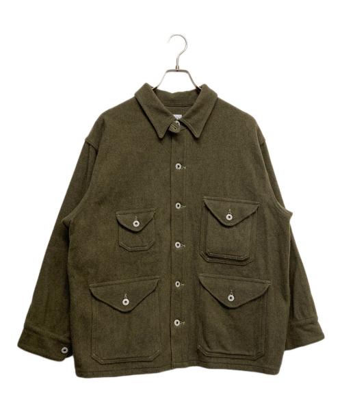 POST O'ALLS（ポストオーバーオールズ）POST O'ALLS (ポストオーバーオールズ) CRUZER 5-R グリーン サイズ:XLの古着・服飾アイテム