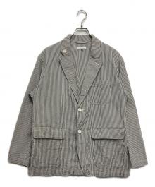 Engineered Garments（エンジニアド ガーメンツ）の古着「シアサッカーストライプテーラードジャケット」｜ホワイト×ブルー