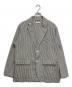 Engineered Garments（エンジニアド ガーメンツ）の古着「シアサッカーストライプテーラードジャケット」｜ホワイト×ブルー