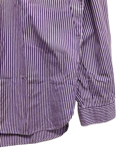 RALPH LAUREN（ラルフローレン）RALPH LAUREN (ラルフローレン) ストライプBDシャツ パープル サイズ:42の古着・服飾アイテム
