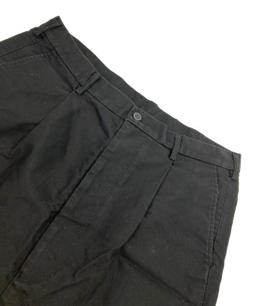 SUB-AGE.（サベージ）SUB-AGE. (サベージ) カットオフワイドパンツ ブラック サイズ:FREEの古着・服飾アイテム