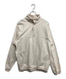 THE NORTHFACE PURPLELABEL（ザ・ノースフェイス パープルレーベル）の古着「10oz Graphic Snap Pullover」｜ベージュ