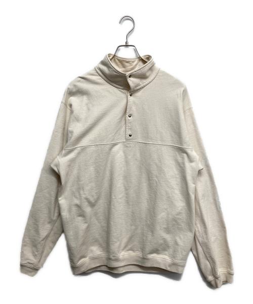 THE NORTHFACE PURPLELABEL（ザ・ノースフェイス パープルレーベル）THE NORTHFACE PURPLELABEL (ザ・ノースフェイス パープルレーベル) 10oz Graphic Snap Pullover ベージュ サイズ:XLの古着・服飾アイテム