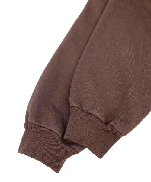 LOS ANGELES APPAREL（ロサンゼルスアパレル）LOS ANGELES APPAREL (ロサンゼルスアパレル) 14ozクルーネックスウェット ブラウン サイズ:Lの古着・服飾アイテム