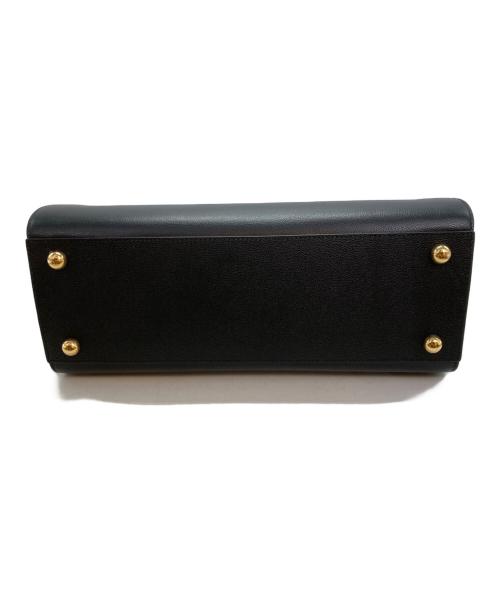 BURBERRY（バーバリー）BURBERRY (バーバリー) サイドチェックバンウェル2WAYショルダーバッグ ブラックの古着・服飾アイテム