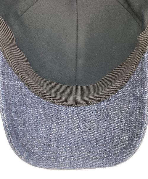 PRADA（プラダ）PRADA (プラダ) ベースボールキャップ インディゴ サイズ:Lの古着・服飾アイテム