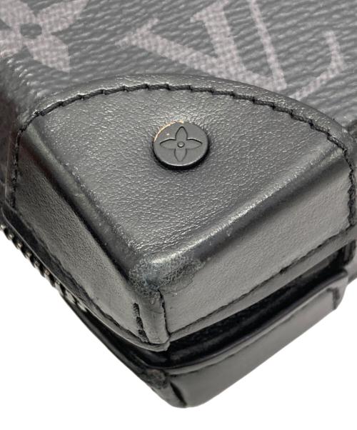 LOUIS VUITTON（ルイ ヴィトン）LOUIS VUITTON (ルイ ヴィトン) エクリプスソフトトランク ウォレット ブラックの古着・服飾アイテム
